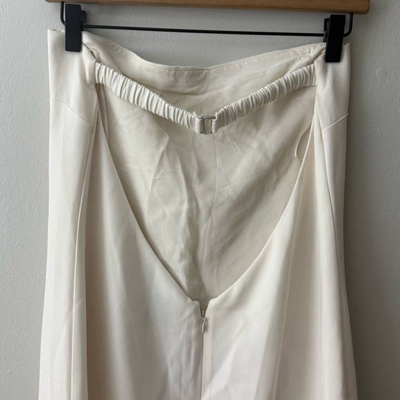 Reformation Nino Dress in Fior Di Latte Strapless Women’s Size 8 - Picture 6 of 12